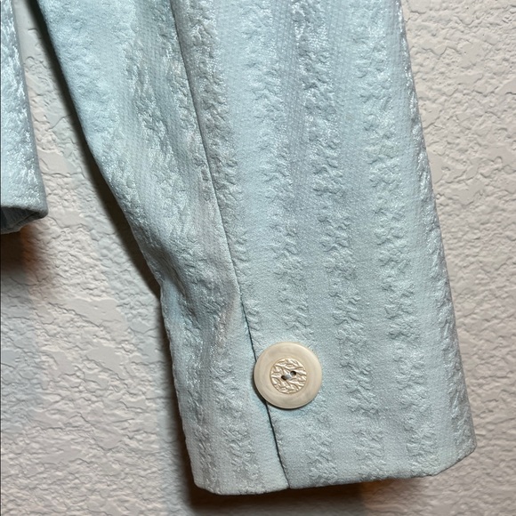 Élan Chic Light Blue Women's Blazer - Picture 11 of 16